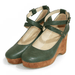 Women's Chunky Platform Mary Jane Heels – Adjustable Buckle Strap, Block Heel for All - Day Comfort - Monsta Online