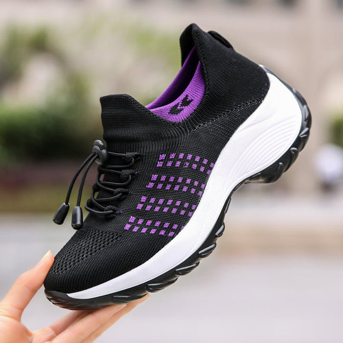 Women's Orthopedic Shoes for Plantar Fasciitis – Wide Toe Box, Arch Support & Non - Slip Sole - Monsta Online