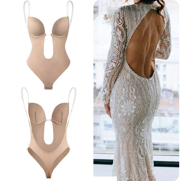 Women's Backless Body Shaper – Seamless Sculpting Shapewear with Built - In Bust Support - Monsta Online