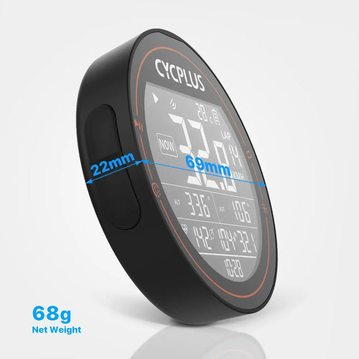 Bike GPS Computer With 2.5” LCD Screen - 30+ Hour Battery - Monsta Online