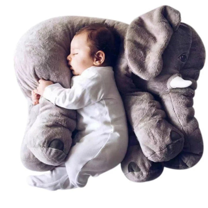 Ultra - Soft Large Plush Elephant Cuddle Pillow for Kids and Loved Ones - Monsta Online