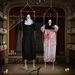 3ft Sound - Activated Hanging Halloween Ghosts with Light - Up Eyes and Screaming Sound - Monsta Online