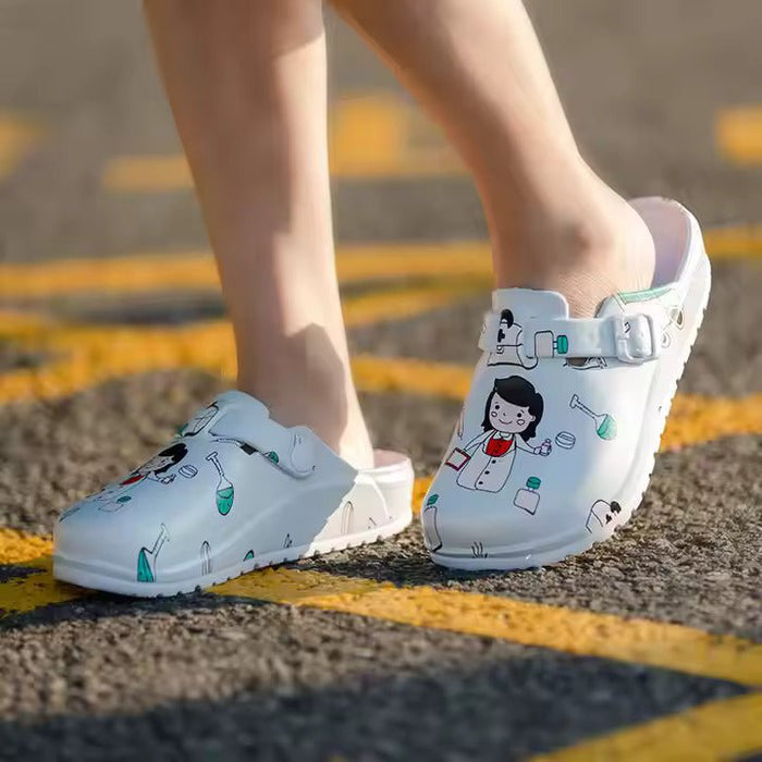 Comfort Women's Nursing Clogs - Lightweight & Slip - Resistant for All - Day Wear - Monsta Online