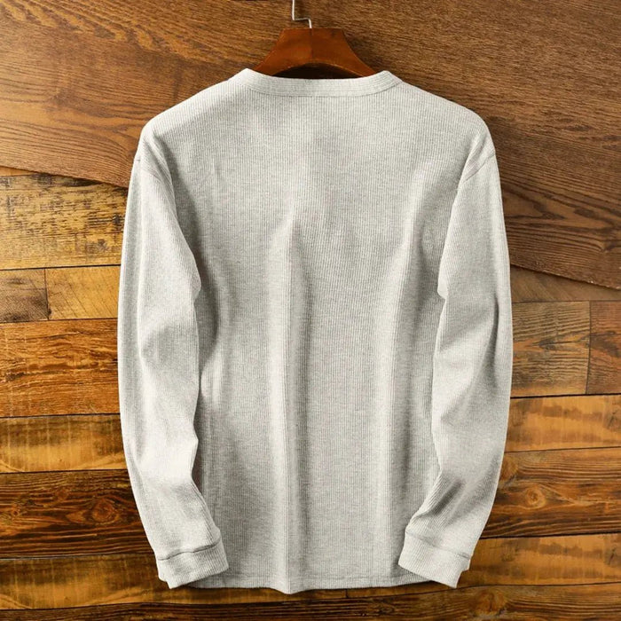 Heritage Henley Shirt – Men's Ultra - Soft Cotton Casual Shirt - Monsta Online