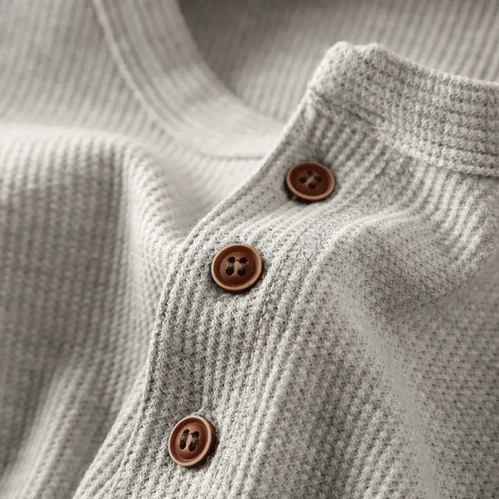 Heritage Henley Shirt – Men's Ultra - Soft Cotton Casual Shirt - Monsta Online