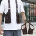 Men's Anti - Theft Shoulder Bag – Multi - Compartment Tactical Crossbody for Secure Travel - Monsta Online
