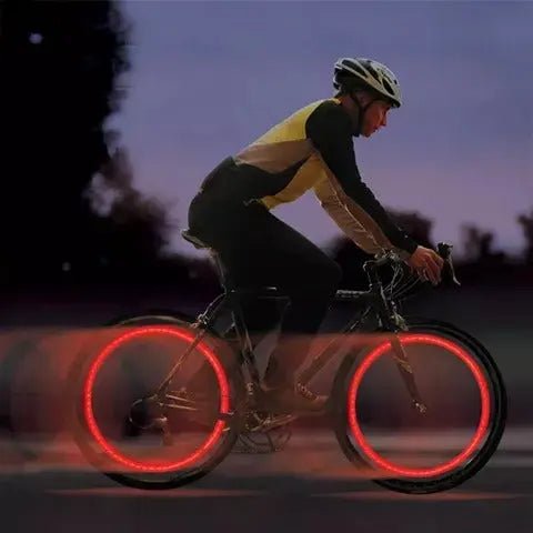 LED Bicycle Valve Lights – Motion - Activated Waterproof Tire Valve Stem Lights - Monsta Online