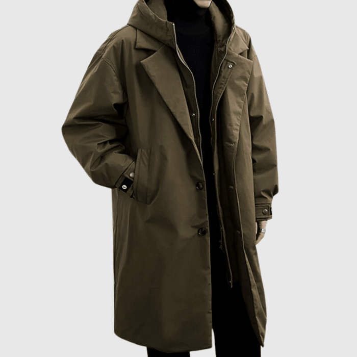 Men's Waterproof Raincoat – Lightweight Breathable Hooded Rain Jacket - Monsta Online
