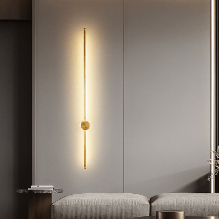 Linear Wall Light Fixture – Minimalist LED Iron & Acrylic Sconce for Dining Room, Bar & Living Room - Monsta Online