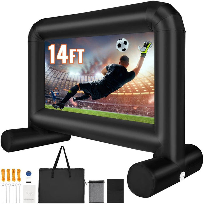 Outdoor 14FT Inflatable Projector Screen for Movie Nights and Events - Monsta Online