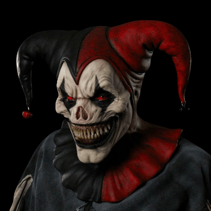 Jester Clown Mask – Dark Carnival Horror Mask