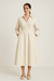 Jevonna Cotton Shirt Dress – Women's Tailored Button - Front Shirt Dress - Monsta Online