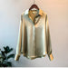 Laura Silk - Blend Shirt – Women's Luxurious Long Sleeve Silky Blouse - Monsta Online