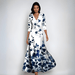 Lynor Floral Dress – Women's Elegant Day - to - Night Midi Dress - Monsta Online