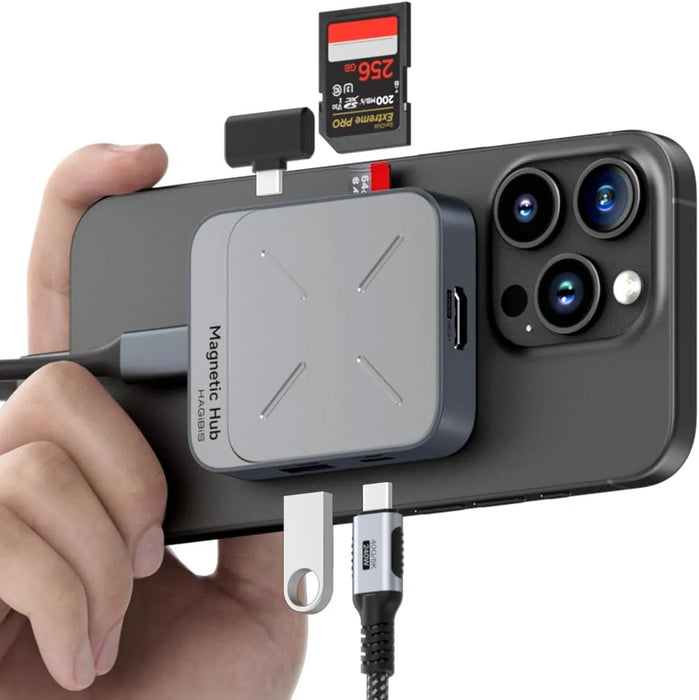 Premium Magnetic Thunderbolt 4 USB - C Hub with 4K HDMI and 100W PD - Monsta Online