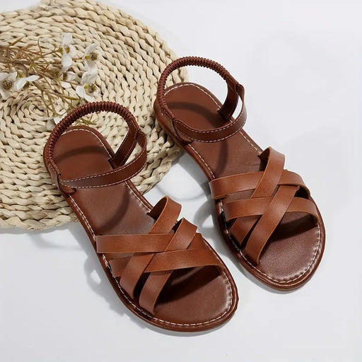 Women's Orthopedic Spring Sandals – Cushioned Open Toe Adjustable Strap Sandals - Monsta Online
