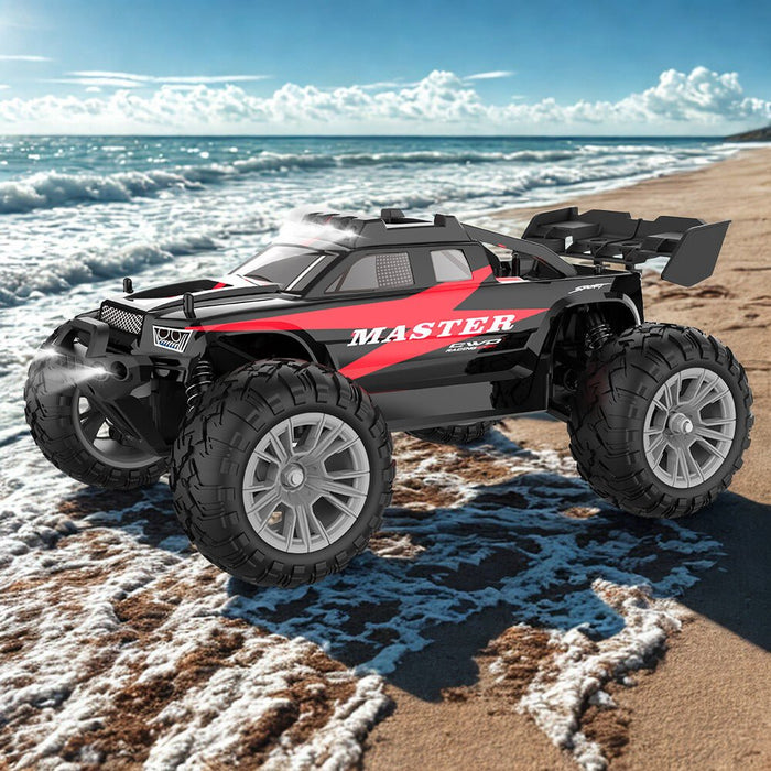 Master 1/16 4WD RC MonstaTruck – High - Speed Off - Road With Dual Batteries - Monsta Online