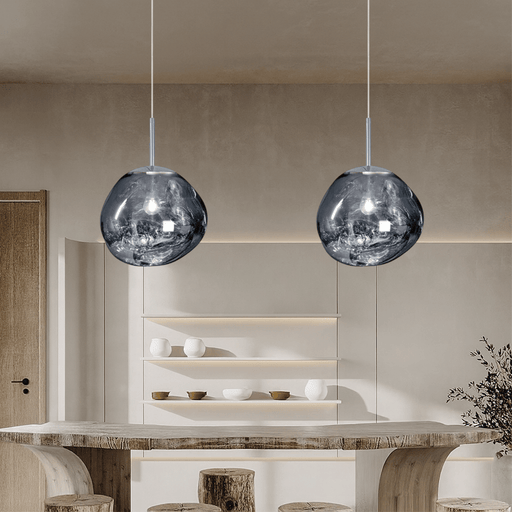 Melt Pendant Light – Fluid Acrylic Glass Ceiling Lamp with Warm 3000K Glow - Monsta Online