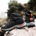 Men's Mid Height Waterproof Work Boots – Steel Toe Cap Safety Boots with Slip - Resistant Sole - Monsta Online