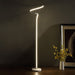 Contemporary 52.5 - Inch Curved LED Floor Lamp - Elegant Matte White S - Curve - Monsta Online