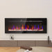 50 Inch Recessed Electric Fireplace Insert Wall Mountable with Adjustable Flames and Remote - Monsta Online
