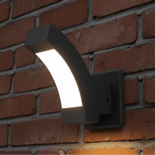 Modern LED Outdoor Wall Sconce - Waterproof Aluminum Porch Light for Patios and Hallways - Monsta Online