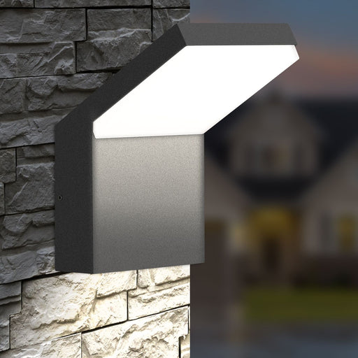 Modern Outdoor LED Wall Light Fixture for Porch and Garden - Waterproof Aluminum - Monsta Online