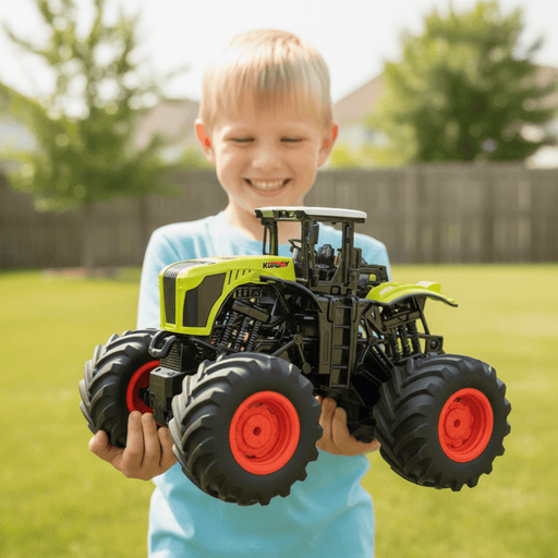 1:16 Remote Control Monster Truck Tractor Toy with Lights & Sound – 2.4GHz RC Farm Vehicle for Kids - Monsta Online