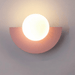 Everest Nordic Semicircle Wall Lamp – Minimalist LED Sconce for Bedroom, Hallway & Living Room - Monsta Online