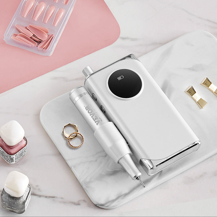 High - Speed 40000RPM Nail Drill Machine with LCD Display for Salon Results - Monsta Online