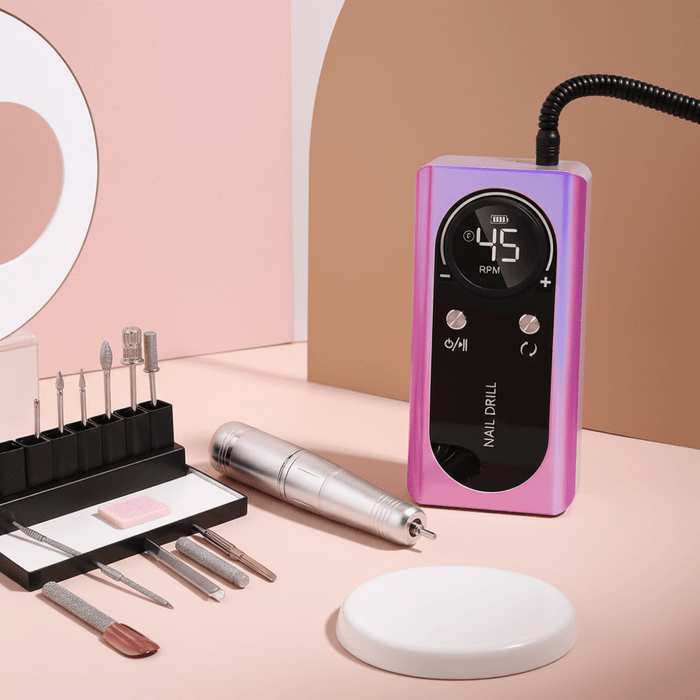 Portable 45000RPM Electric Nail File for Salon Quality Manicures Anywhere - Monsta Online