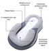 Baby Reflux Pillow Bed – Newborn Sleep Pod Infant Nest with 15° Anti - Reflux Wedge - Monsta Online