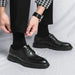 Noel Leather Dress Shoes – Men's Classic Lace - Up Genuine Leather Dress Shoes - Monsta Online
