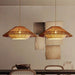 Bamboo Woven Pendant Light – Eco - Friendly Handwoven Hanging Lamp - Monsta Online