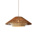 Bamboo Woven Pendant Light – Eco - Friendly Handwoven Hanging Lamp - Monsta Online