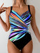 Women's Figure - Flattering Swimsuit – Adjustable Straps & Elastic Comfort Fit - Monsta Online