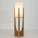 Japanese Wabi Sabi Floor Lamp – Fabric Shade & Wooden Base for Bedroom & Living Room - Monsta Online