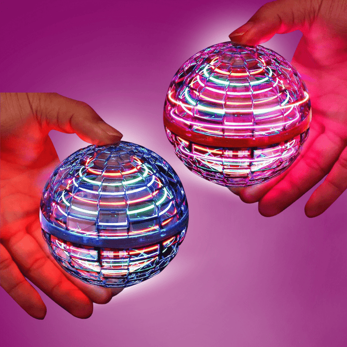 Premium Fly Orb Hover Ball - Interactive, LED Light - Up Fun for Kids - Monsta Online