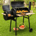 Authentic Barrel - Style Outdoor Charcoal Grill for Camping and Backyard Cookouts - Monsta Online