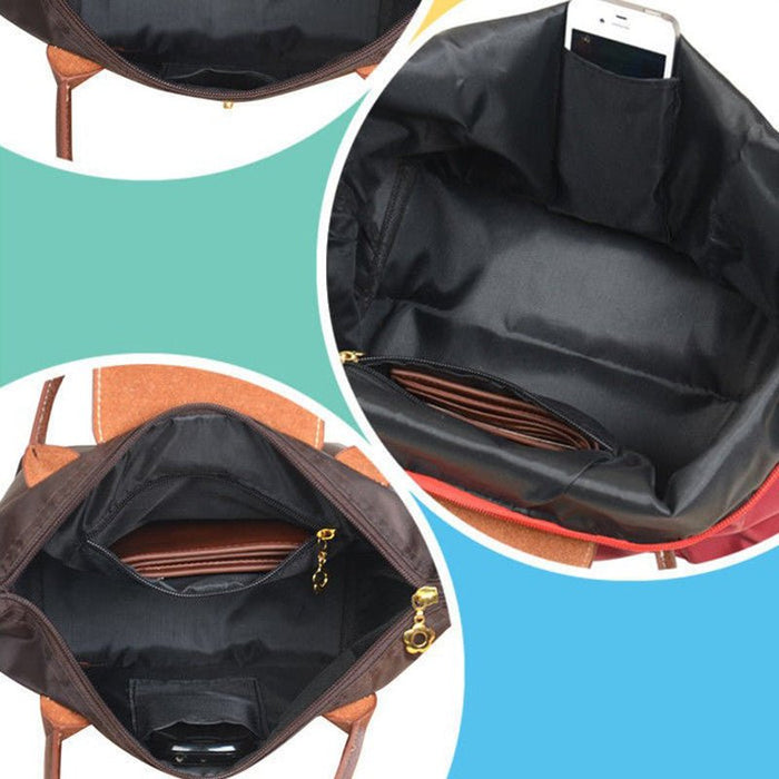 Elegant Waterproof Oxford Shoulder Handbag for Timeless Style - Monsta Online