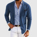 Oxford Linen Blazer – Men's Lightweight Tailored Summer Blazer - Monsta Online