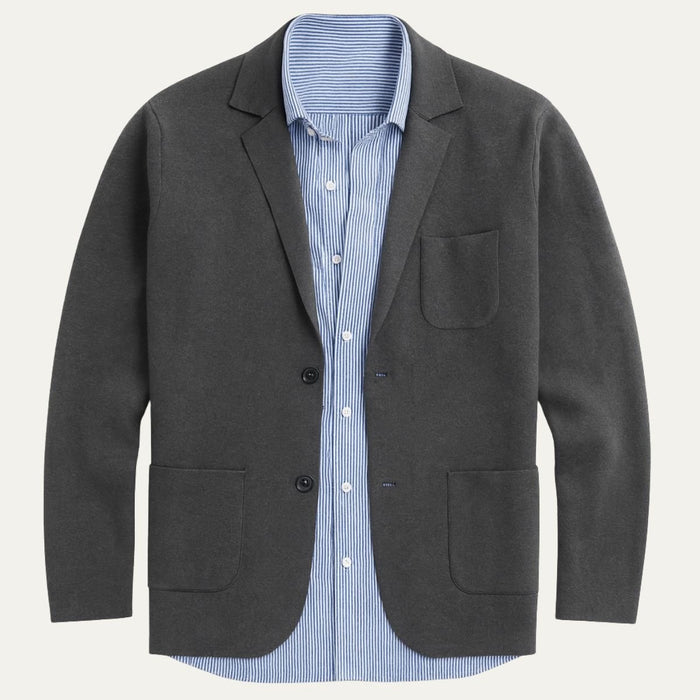 Oxford Linen Blazer – Men's Lightweight Tailored Summer Blazer - Monsta Online
