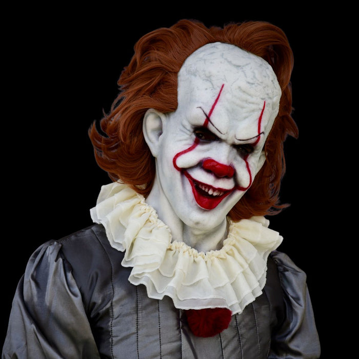 Pennywise Clown Mask - Realistic Horror Costume