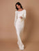 Pharia Long Sleeve Maxi Dress – Women's Elegant Flowing Maxi Dress - Monsta Online