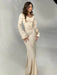 Pharia Long Sleeve Maxi Dress – Women's Elegant Flowing Maxi Dress - Monsta Online