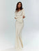 Pharia Long Sleeve Maxi Dress – Women's Elegant Flowing Maxi Dress - Monsta Online