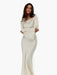 Pharia Long Sleeve Maxi Dress – Women's Elegant Flowing Maxi Dress - Monsta Online