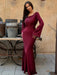 Pharia Long Sleeve Maxi Dress – Women's Elegant Flowing Maxi Dress - Monsta Online