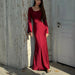 Pharia Long Sleeve Maxi Dress – Women's Elegant Flowing Maxi Dress - Monsta Online