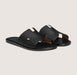 William Leather Slide Sandals – Men's Classic Cushioned Open - Toe Leather Slides - Monsta Online